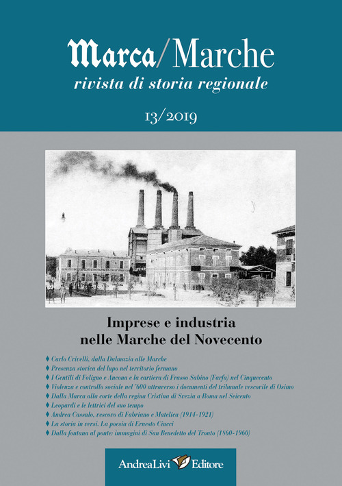 Marca/Marche. Rivista di storia regionale