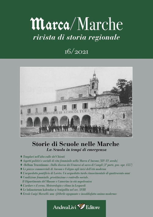 Marca/Marche. Rivista di storia regionale