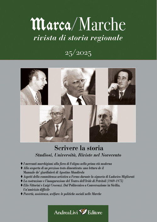 Marca/Marche. Rivista di storia regionale
