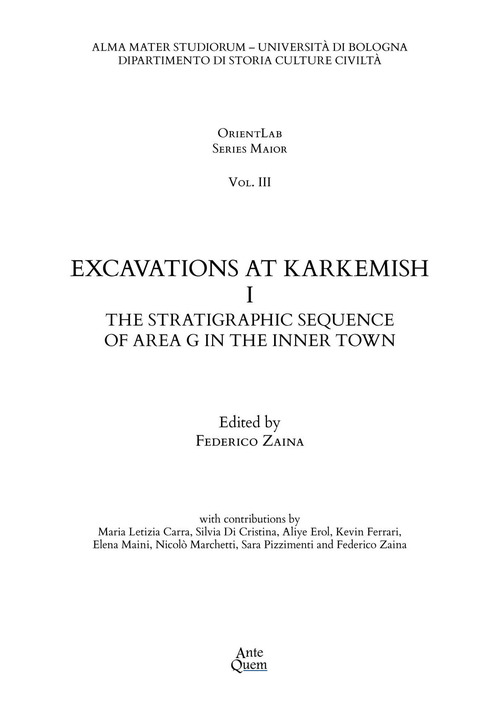 Excavations at Karkemish