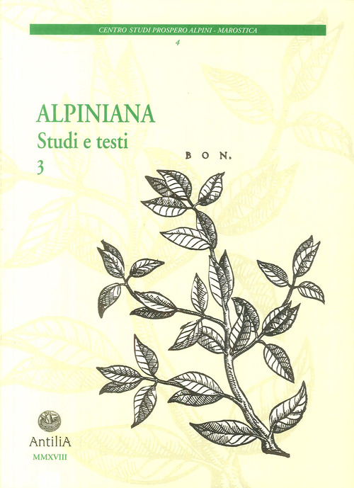 Alpiniana. Studi e testi