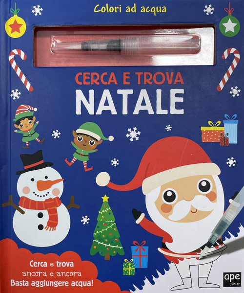 Cerca e trova. Natale. Colori ad acqua