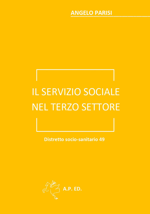 Il servizio sociale nel terzo settore. Distretto socio-sanitario 49