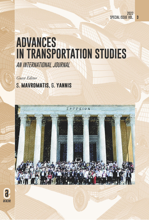 Advances in transportation studies. An international journal. Special issue