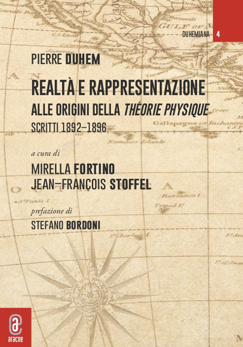 Realtà e rappresentazione: alle origini della Théorie physique. Scritti 1892-1896