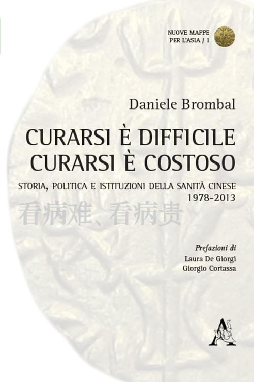 Curarsi &egrave; difficile. Curarsi &egrave; costoso. Storia, politica e istituzioni della sanit&agrave; cinese 1978-2013