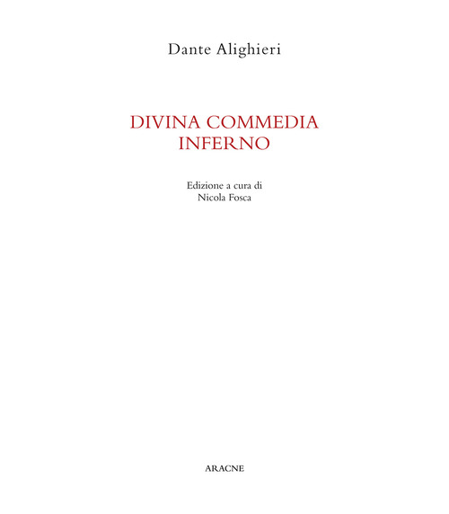 Divina Commedia. Inferno