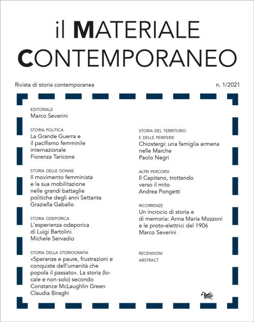 Il materiale contemporaneo. Rivista di storia contemporanea