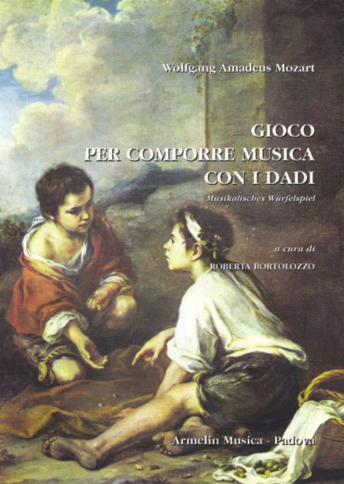 Gioco per comporre musica con i dadi senza intendersi di musica o di composizione. Musikalisches Würfelspiel