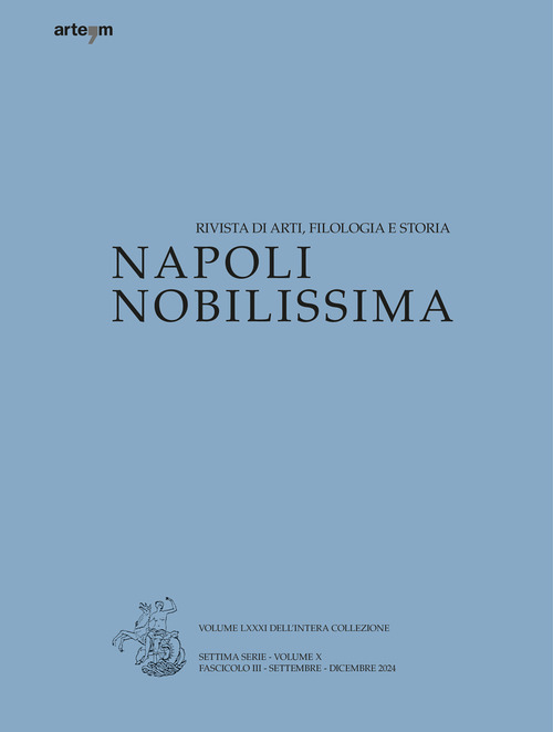 Napoli Nobilissima. Rivista di arti, filologia e storia