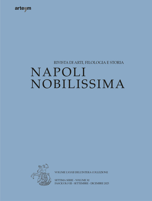 Napoli Nobilissima. Rivista di arti, filologia e storia