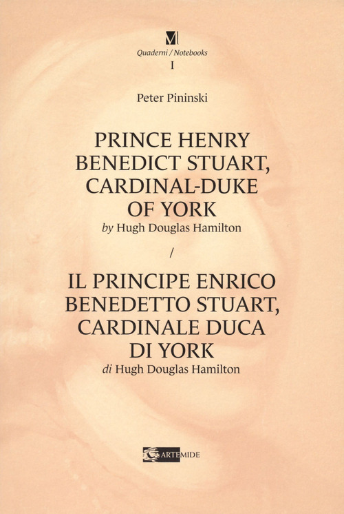 Prince Henry Benedict Stuart, cardinal-duke of York by Hugh Douglas Hamilton-Il principe Enrico Benedetto Stuart, cardinale duca di York di Hugh Douglas Hamilton