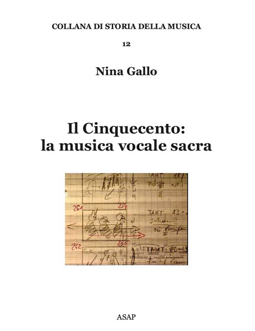 Il Cinquecento: la musica vocale sacra