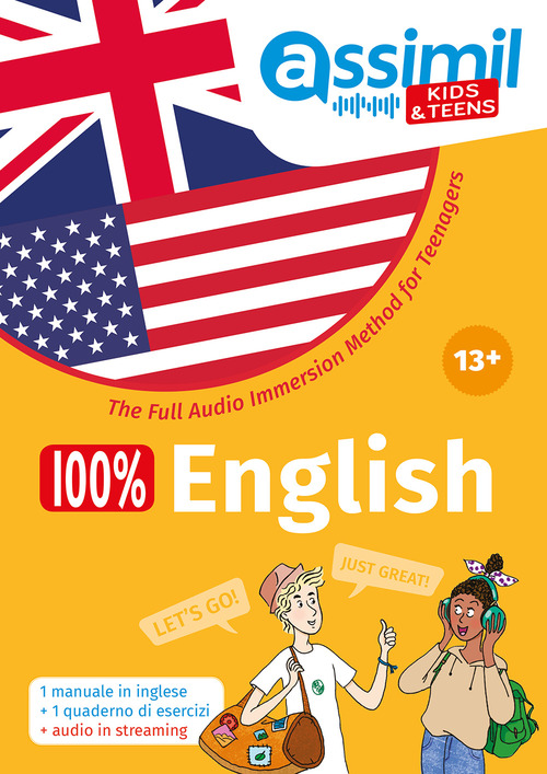100% English. The Full Audio Immersion Method