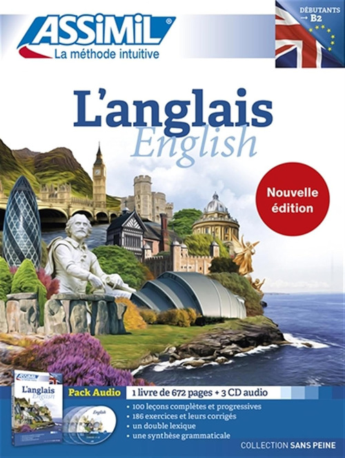 L'Anglais. Livre + 3 CD