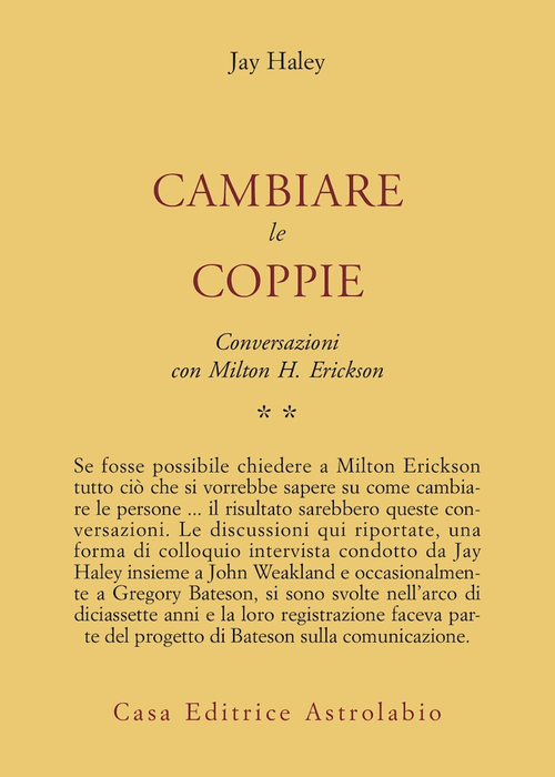 Conversazioni con Milton Erickson