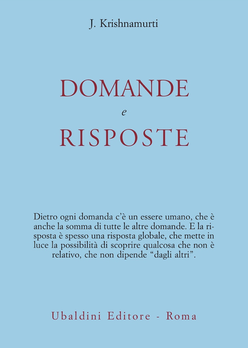 Domande e risposte