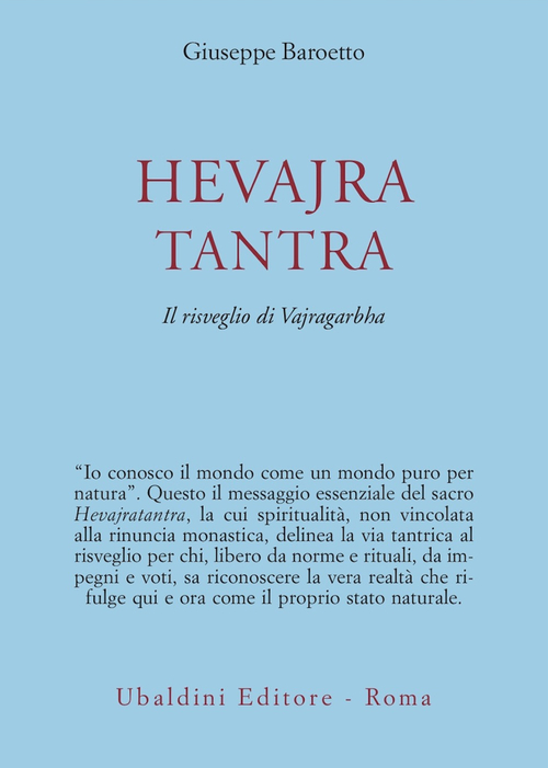 Hevajra Tantra. Il risveglio di Vajragarbha