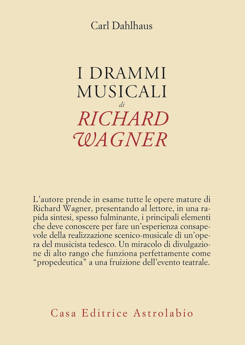 I drammi musicali di Richard Wagner