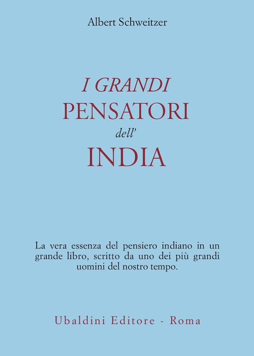 I grandi pensatori dell'India
