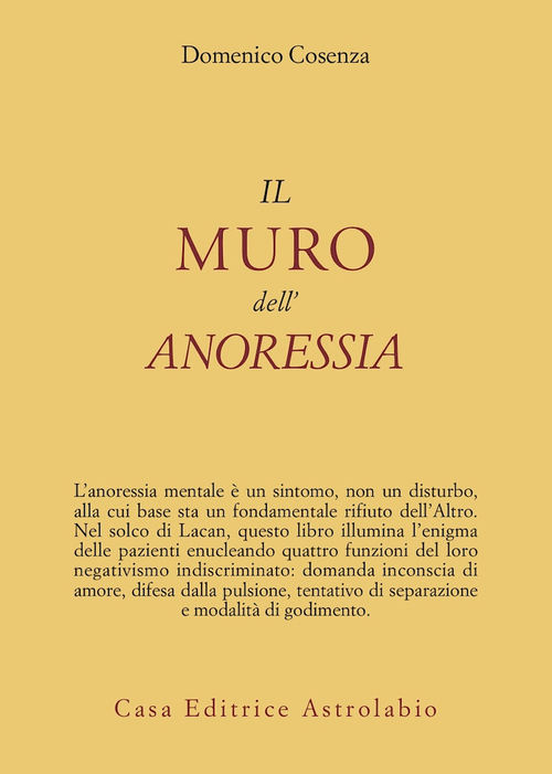 Il muro dell'anoressia mentale