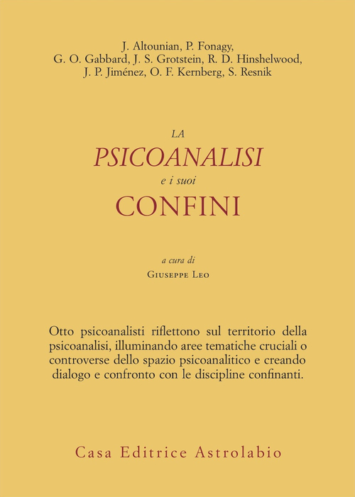 La psicoanalisi e i suoi confini