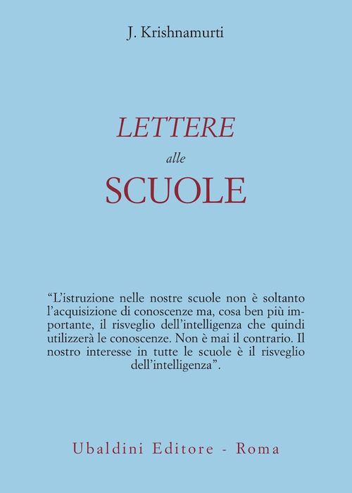 Lettere alle scuole