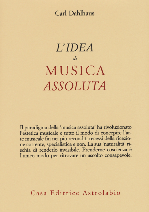 L'idea di musica assoluta
