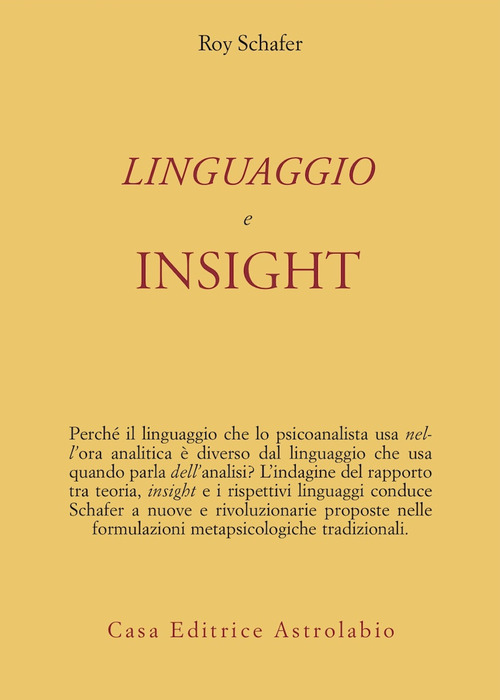 Linguaggio e insight
