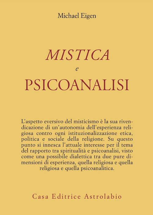 Mistica e psicoanalisi