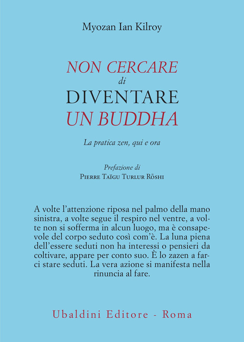 Non cercare di diventare un buddha. La pratica zen, qui e ora