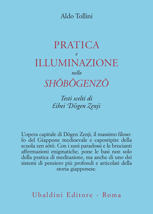 Pratica e illuminazione nello Sh&ocirc;b&ocirc;genz&ocirc;. Testi scelti di Eihei D&ocirc;gen Zenji