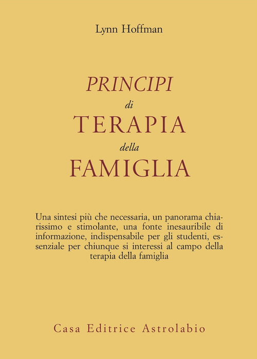 Principi di terapia della famiglia