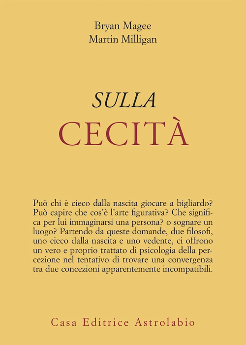 Sulla cecità