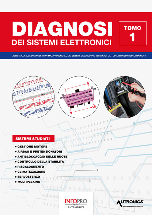 Diagnosi dei sistemi elettronici. Assistenza alla diagnosi, informazioni generali dei sistemi, descrizione, terminali, dati di controllo dei componenti