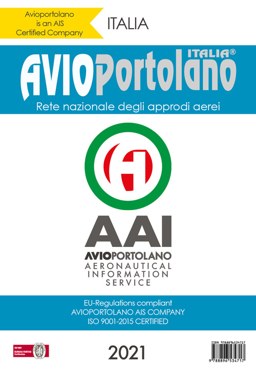 Avioportolano Italia 2021. Rete nazionale degli approdi aerei