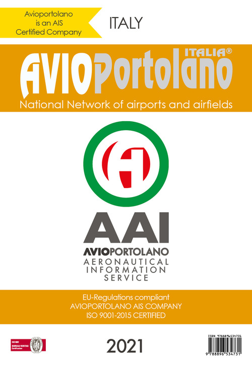 Avioportolano Italy. National Network of airports and airfields