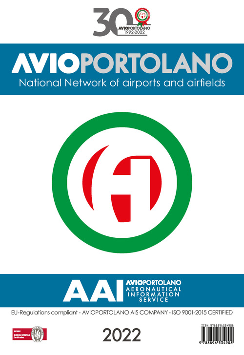 Avioportolano Italy. National Network of airports and airfields