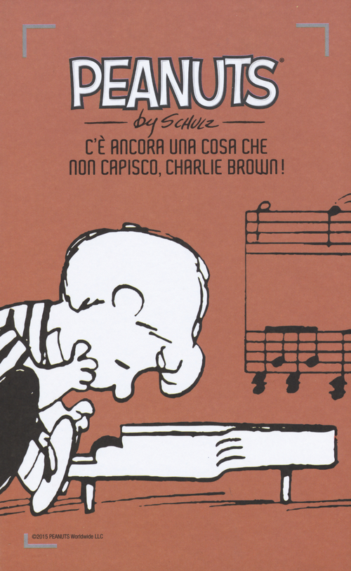 C'&egrave; ancora una cosa che non capisco, Charlie Brown!