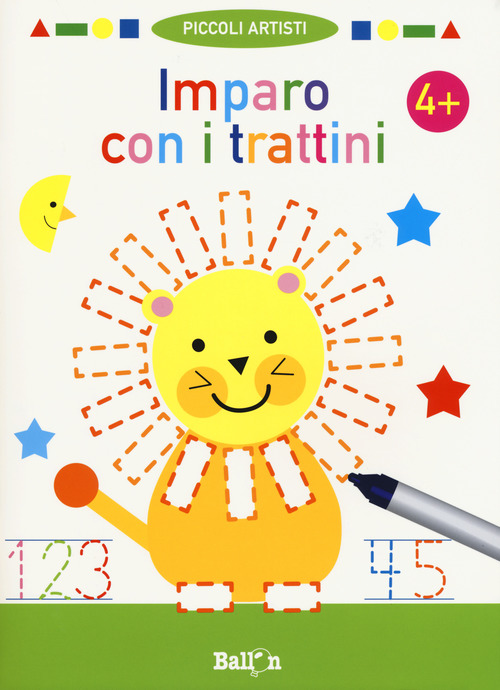 Imparo con i trattini 4+. Piccoli artisti