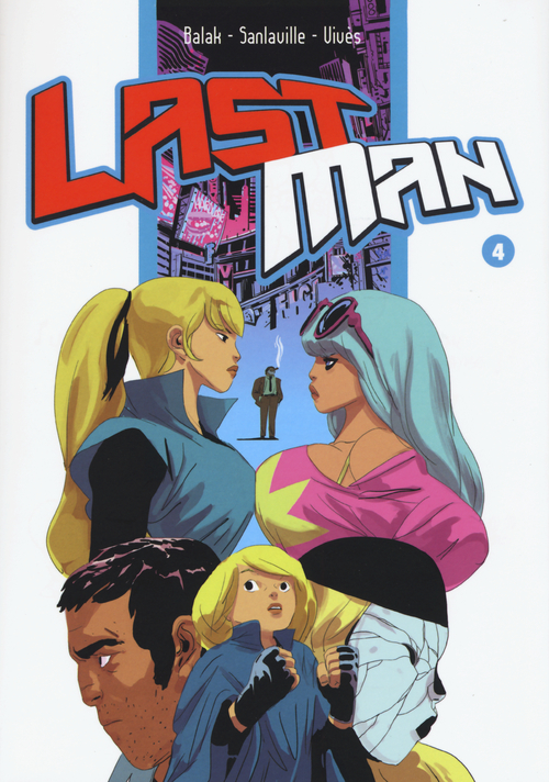 Last man. Con adesivi