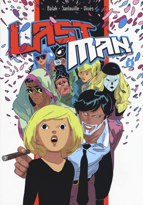 Last man. Con adesivi