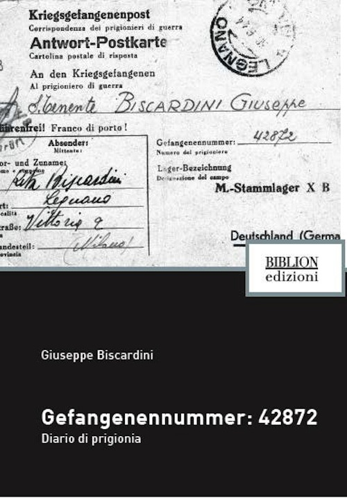 Gefangenennummer: 42872. Diario di prigionia