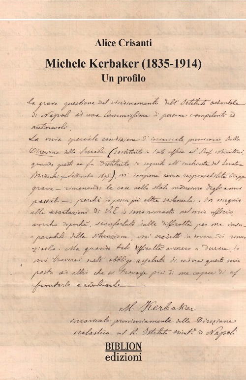 Michele Kerbaker (1835-1914). Un profilo