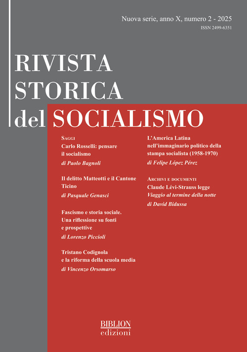 Rivista storica del socialismo