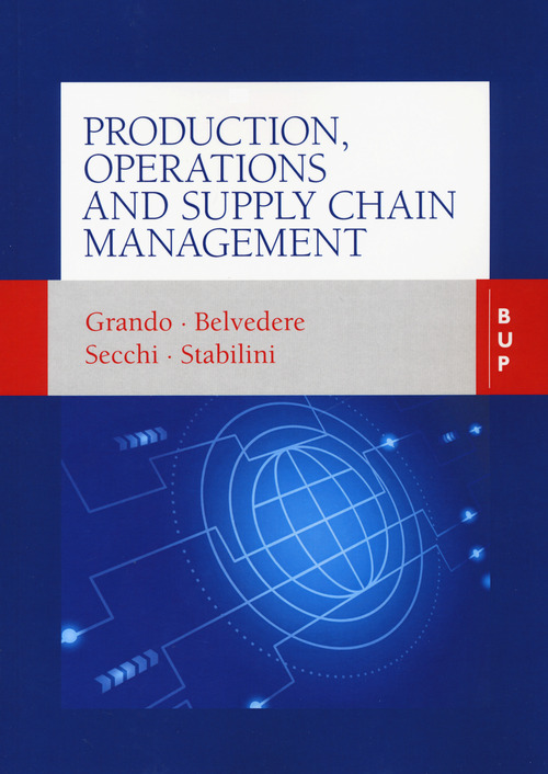 Production, operations and supply chain management