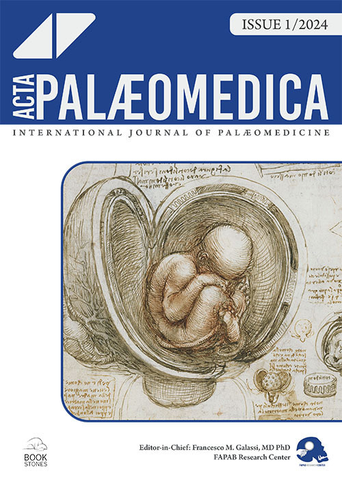 Acta Palaeomedica. International Journal of Palaeomedicine