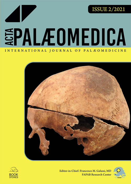 Acta Palaeomedica. International Journal of Palaeomedicine. Ediz. italiana e inglese