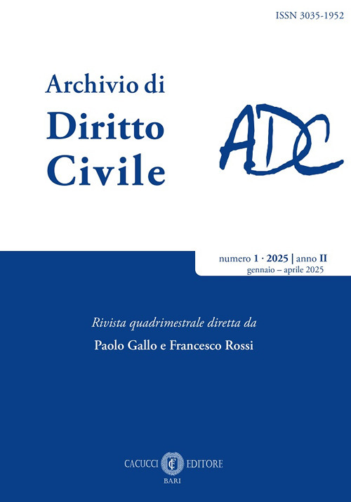 Archivio di diritto civile