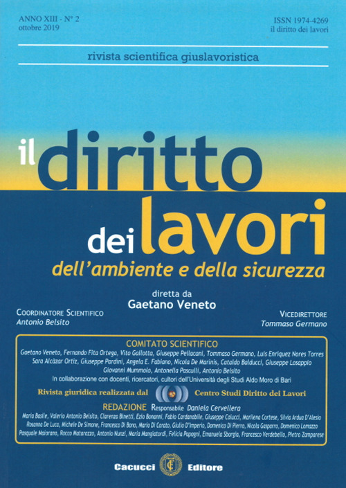 Il diritto dei lavori dell'ambiente e della sicurezza